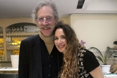 Con Martin Creed, cena de clausura de la exposición/performance "Amigos" en el Centro Botín de Santander