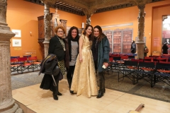 Mis amigas Karina, María Jesús y María Luisa tras concierto en Patio de la Infanta