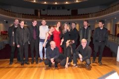 Tras el concierto con Camerata Contrapunto en e Teatro Monumental Bellas Artes de Tarazona