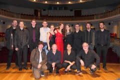 Tras el concierto con Camerata Contrapunto en e Teatro Monumental Bellas Artes de Tarazona