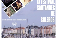 cartel festival Santander de Boleros con Nando Agueros