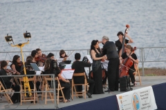 Concierto en el Castillo de San Felipe de Menorca con la Orquesta Barroca de Huesca dirigida por Antonio Viñuales
