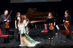 Concierto en el Palacio de la Audiencia de Soria con el Cuarteto Oreste Camarca