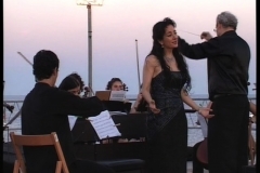 Concierto en el Castillo de San Felipe de Menorca con la Orquesta Barroca de Huesca dirigida por Antonio Viñuales