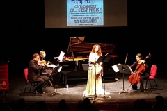 Concierto en el Palacio de la Audiencia de Soria con el Cuarteto Oreste Camarca