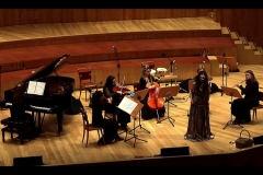 Concierto en la Sala Mozart del Auditorio de Zaragoza con el Ensemble Más que Voces