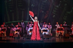 Estrella Cuello cantando María la Portuguesa en el Palacio de Festivales de Cantabria