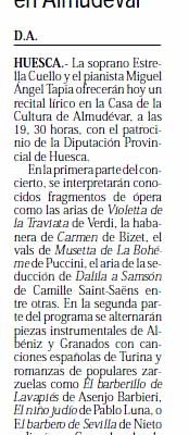 Diario-Alto-Aragón-5-dic-Almudevar-Soprano-Estrella-Cuello-