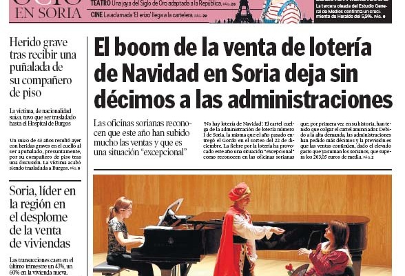 heraldo-soria-portada.-11-diciembre-2009-soprano-y-profesora-de-canto-Estrella-CuelloJPG